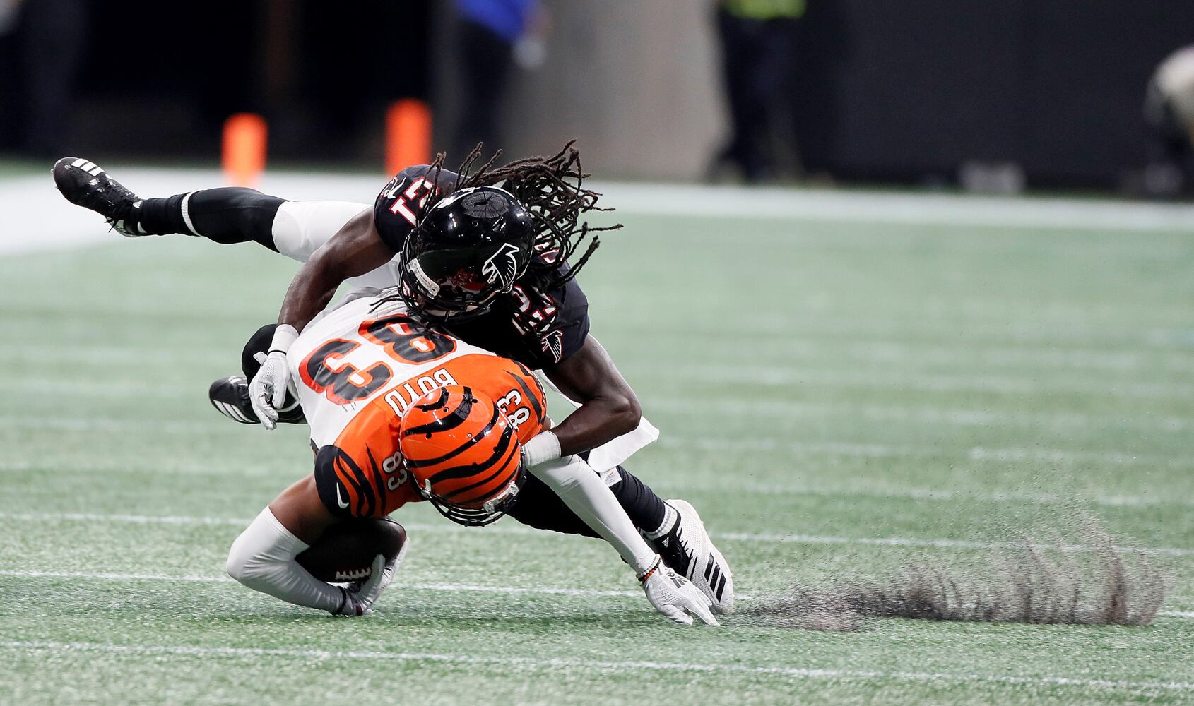 Photos: Falcons fall to Bengals in final seconds