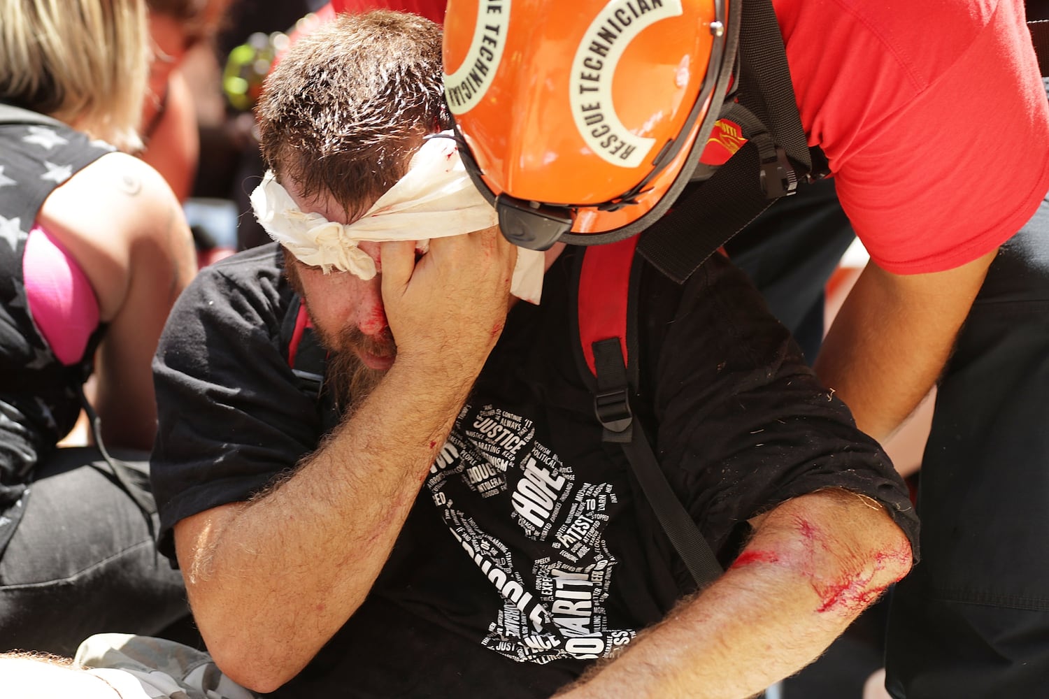 Violent protest in Charlottesville