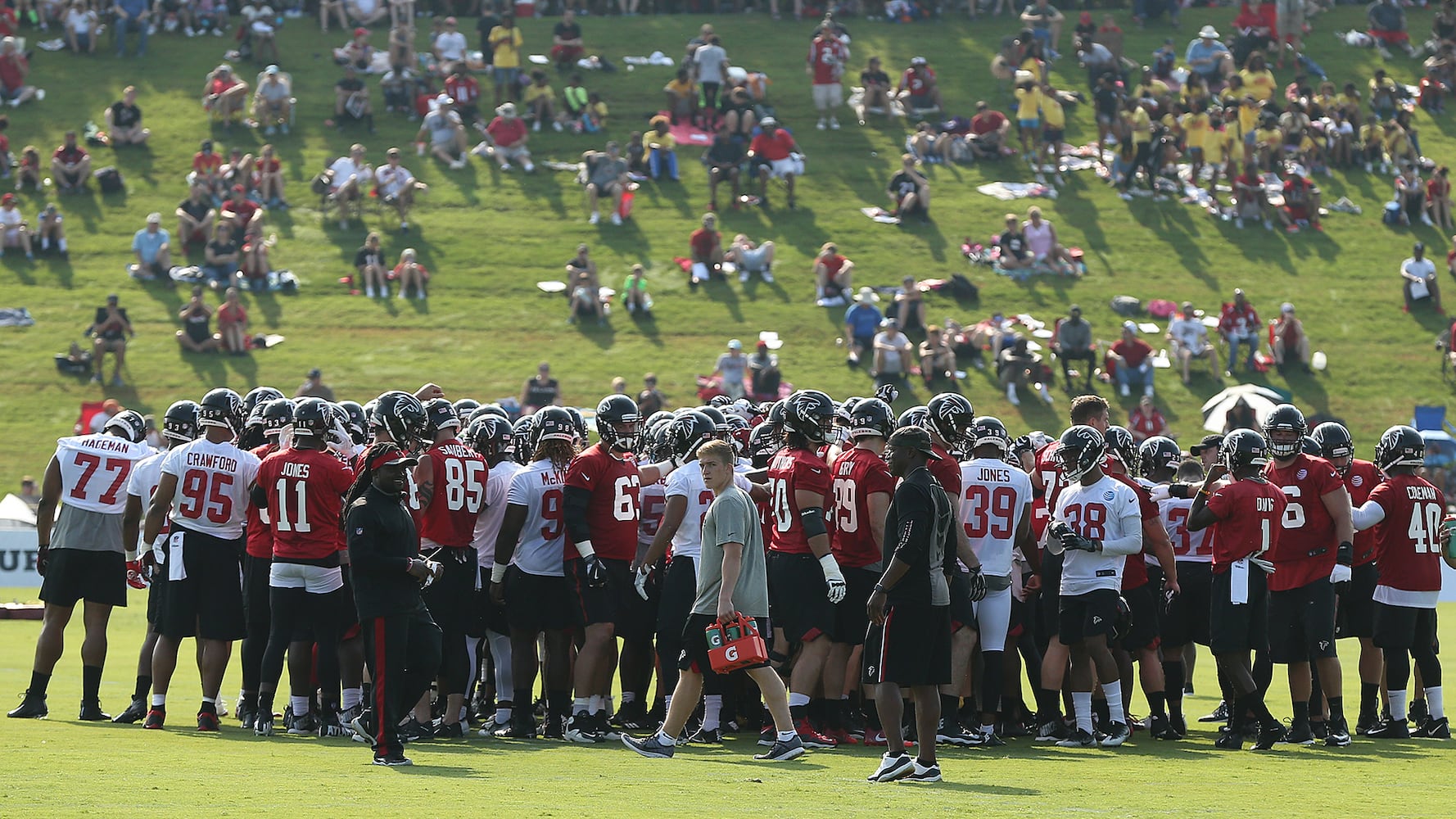 Photos: Falcons open training camp in Flowery Branch