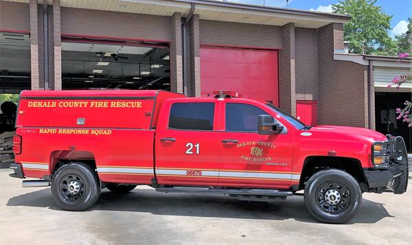 The rapid response vehicles are smaller and less expensive than full firetrucks.