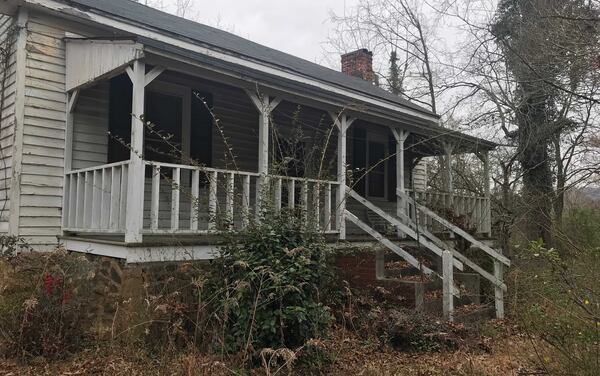 The Wallis House in Cobb County, a Civil War historical site. (The AJC)