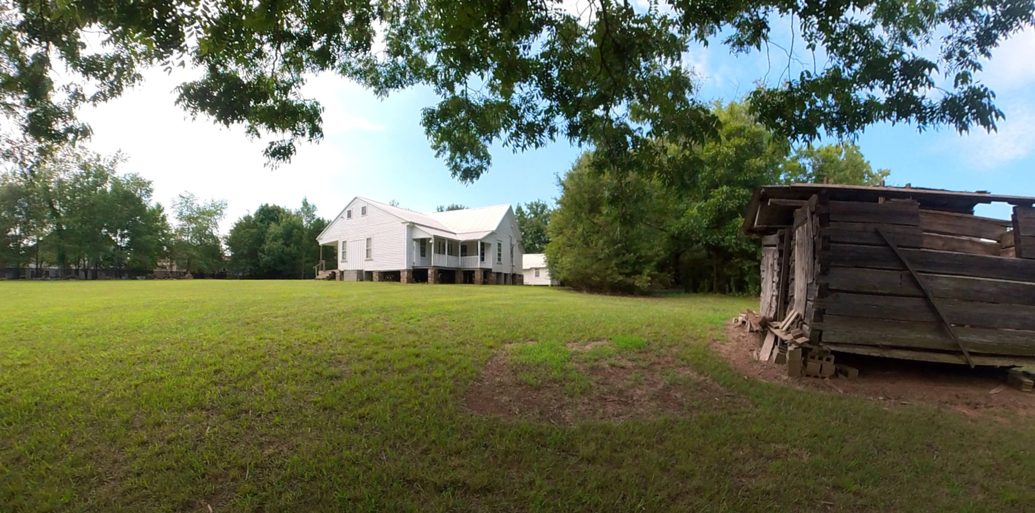 A historic Roswell farmhouse from 1835 is finally getting a facelift