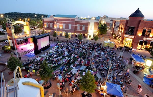 Mall of Georgia's "Movies Under the Stars" summer series will kick off on May 26.