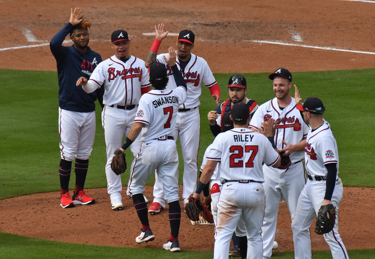 Braves-Brewers playoff game 3