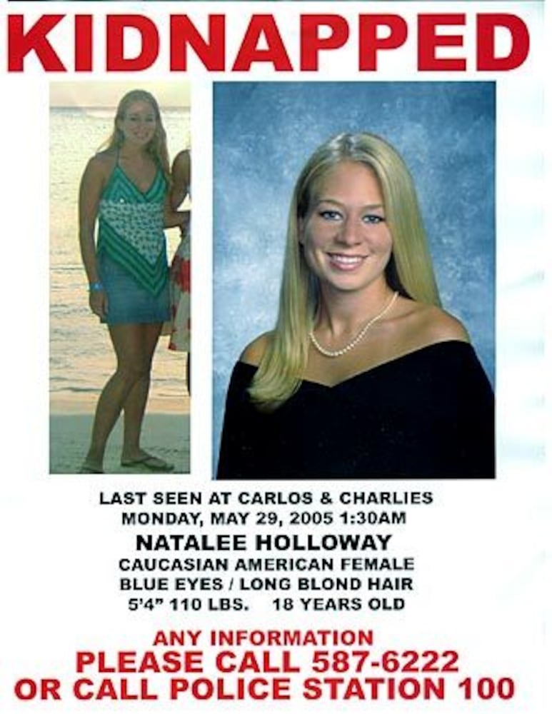 Case of missing Alabama teen Natalee Holloway