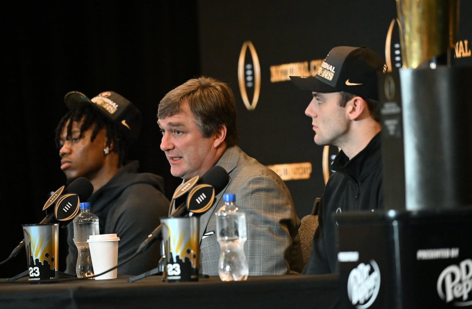 Georgia National Championship Presser