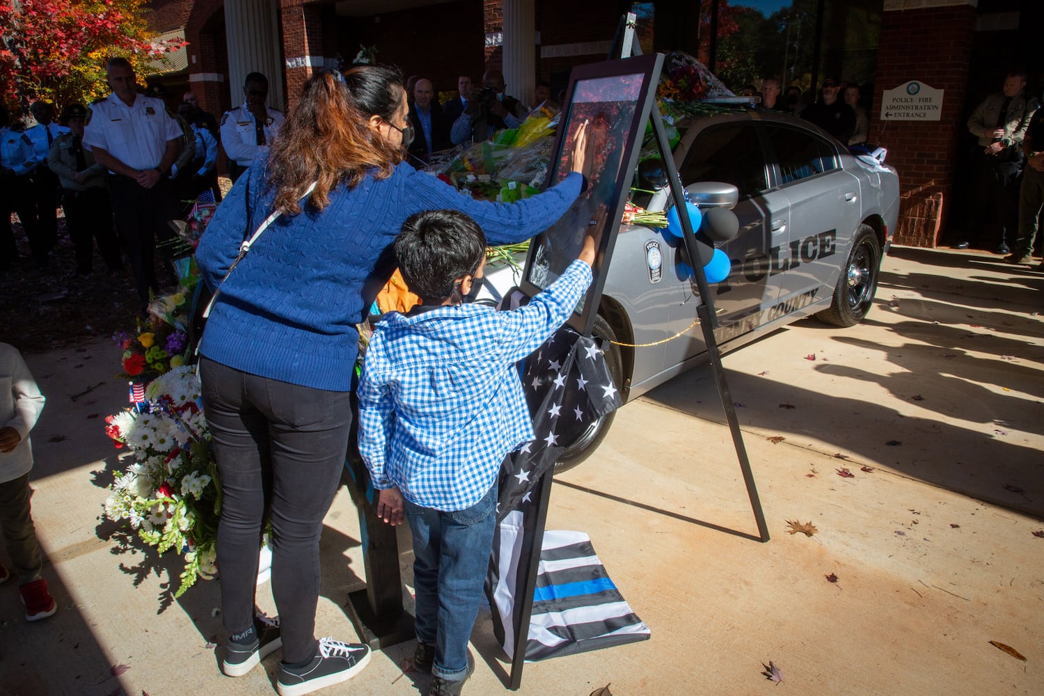 A community prayer vigil for Officer Paramhans Desai.