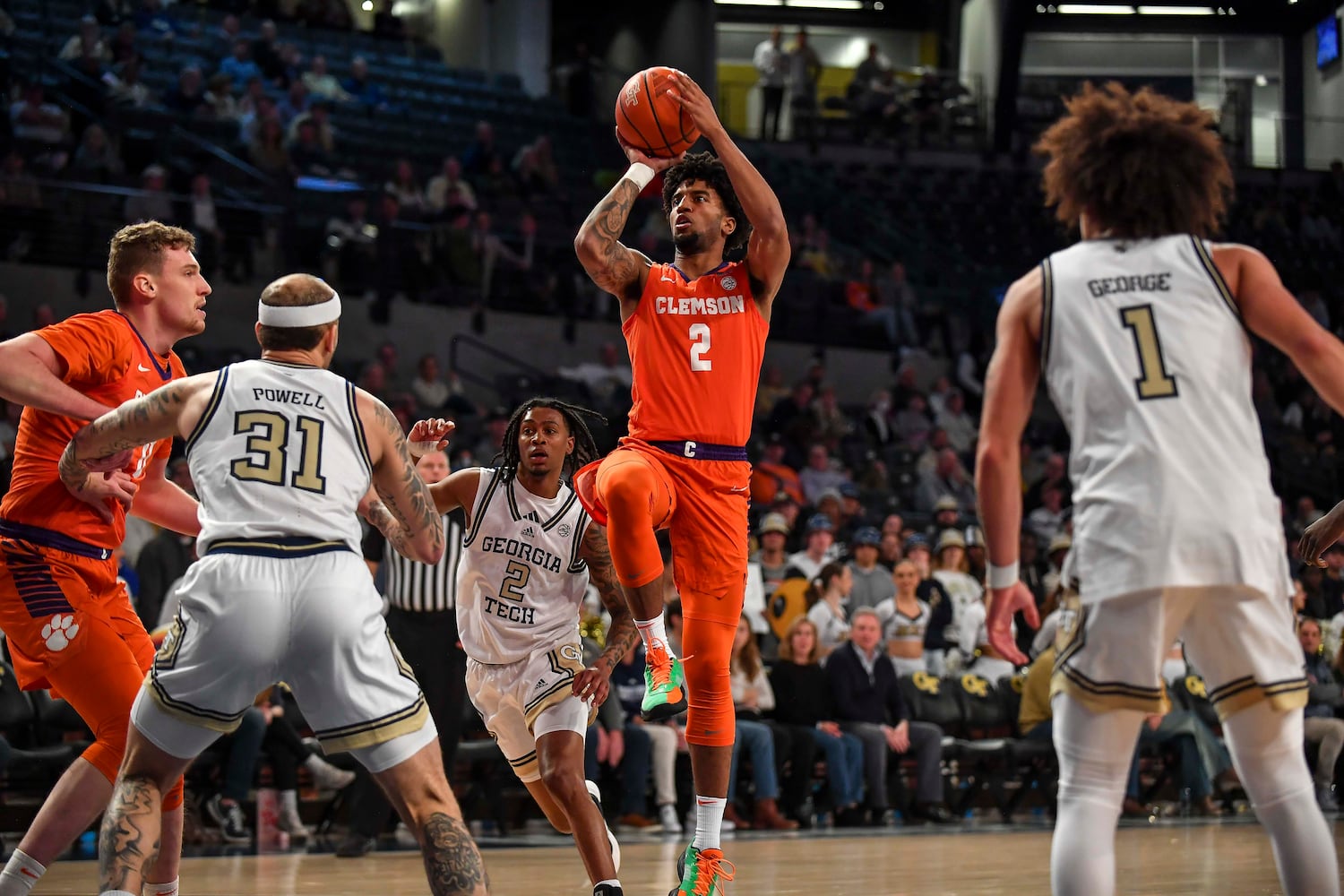 Men's BBall: GT v. Clemson