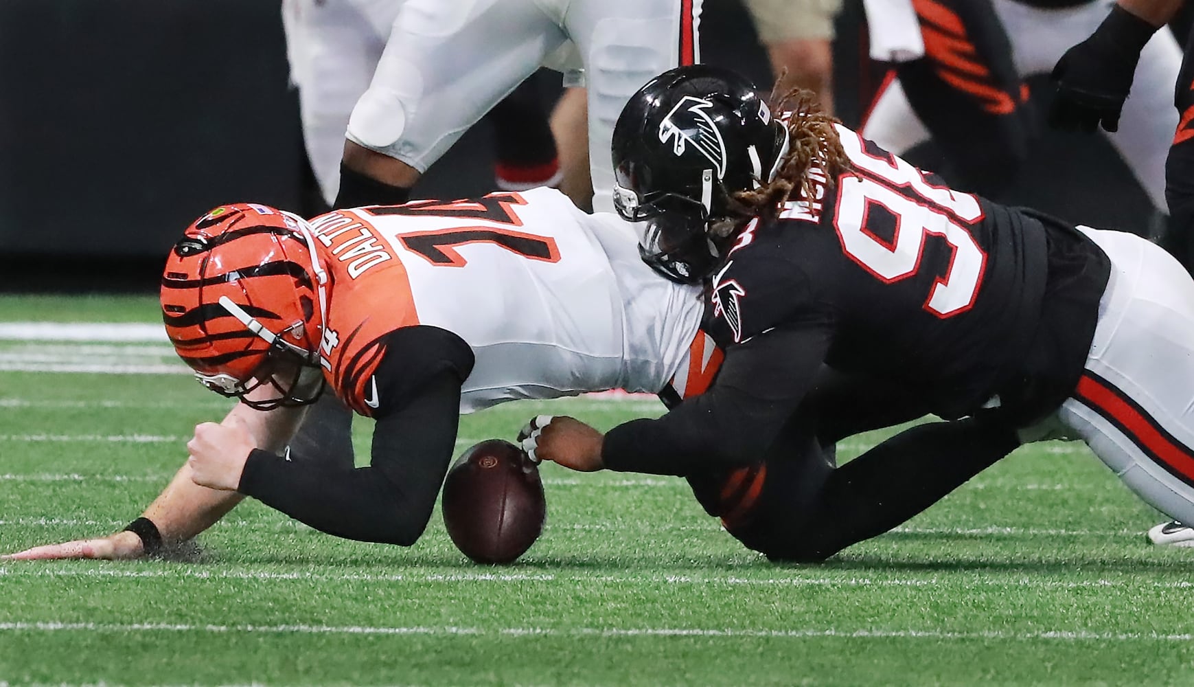 Photos: Falcons fall to Bengals in final seconds