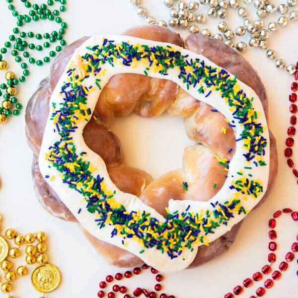 Hero Doughnuts in Summerhill is making King Cakes from scratch. 
Courtesy of Hero Doughnuts.