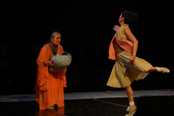 Saturday's "Ikkai" dance performances introduce a multiple-week exhibit and film about the Japanese American internment. Photo: Bruce Ghent