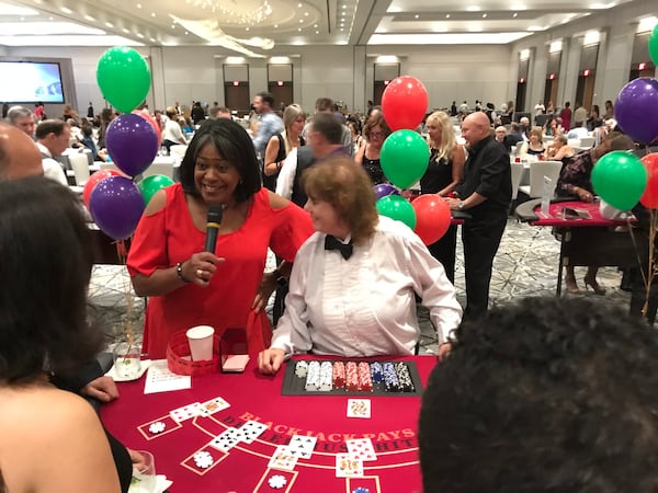 Jocelyn Dorsey emceed the Children's Restoration Network charity event at the Hotel at Avalon on July 14, 2018. For more than two decades, she has supported the charity which provides supplies to children in homeless shelters and group homes.