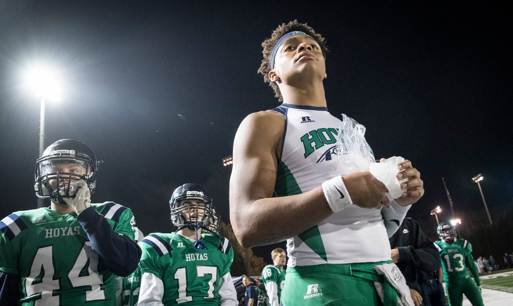 Photos: Georgia prize commitment Justin Fields injured in Harrison win