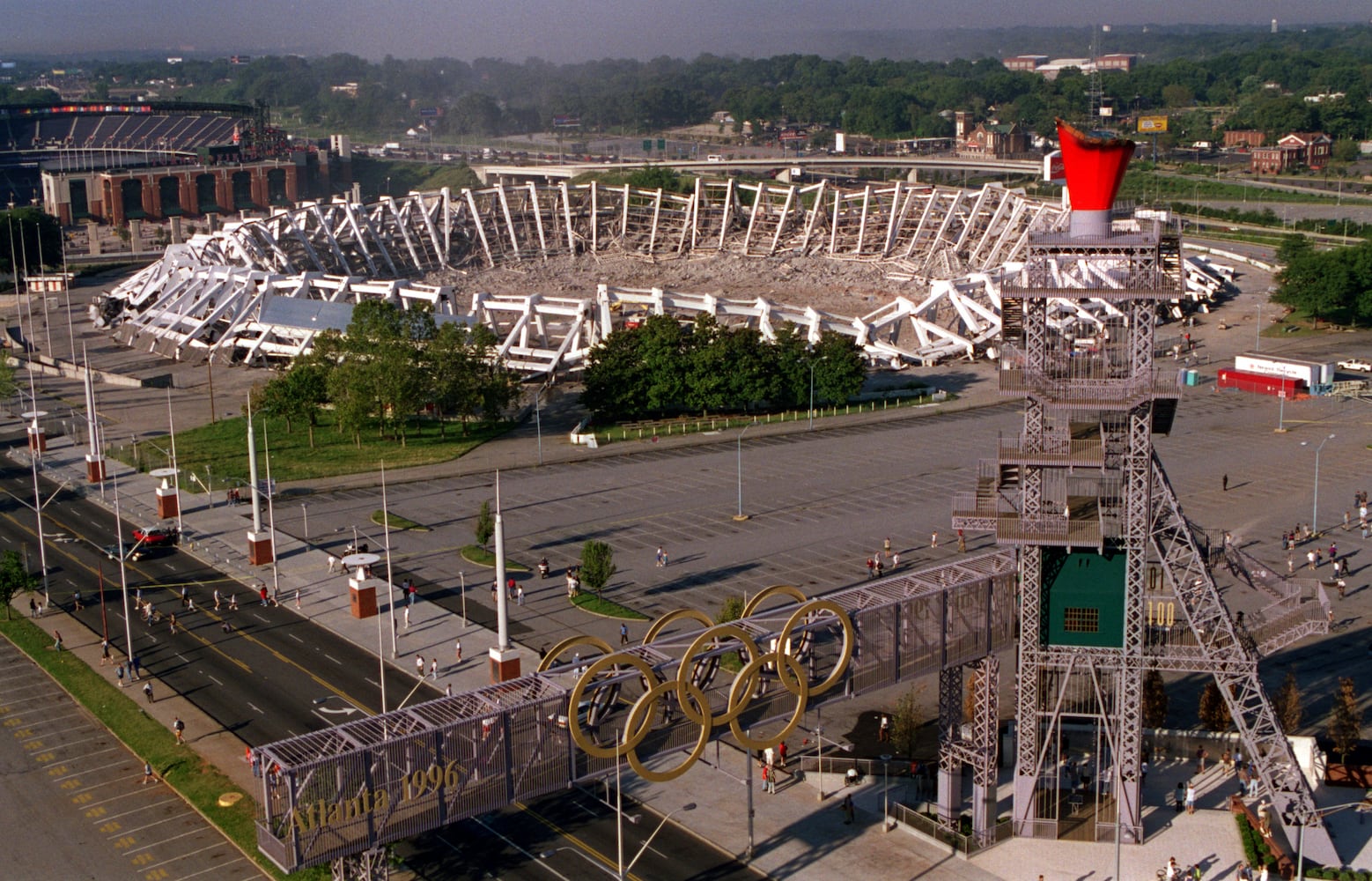 Stadium implosions