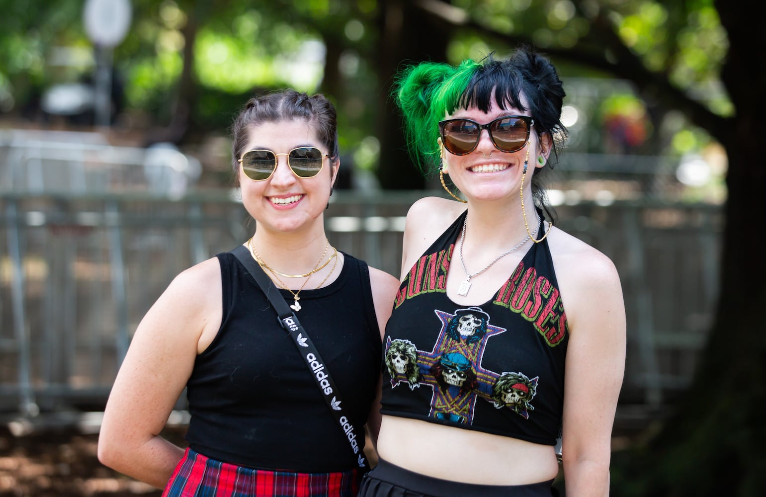 Atlanta, Ga: Fans gather early on Sunday to catch their favorite acts on the last day of Music Midtown 2023. Photo taken Sunday September 17, 2023 at Piedmont Park. (RYAN FLEISHER FOR THE ATLANTA JOURNAL-CONSTITUTION)