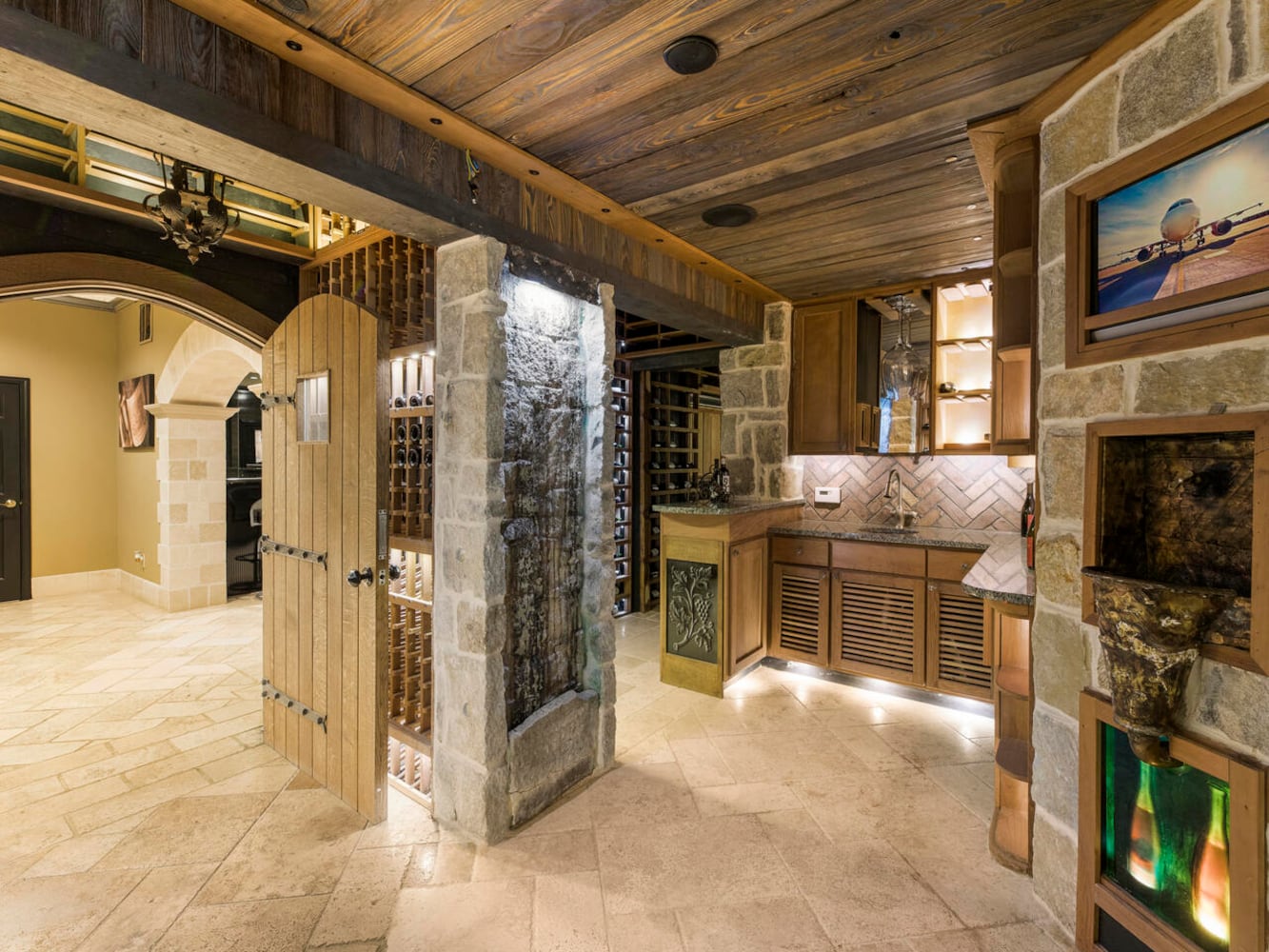 One of the U.S.’s largest wine cellars is inside this $2.75M Sandy Springs estate