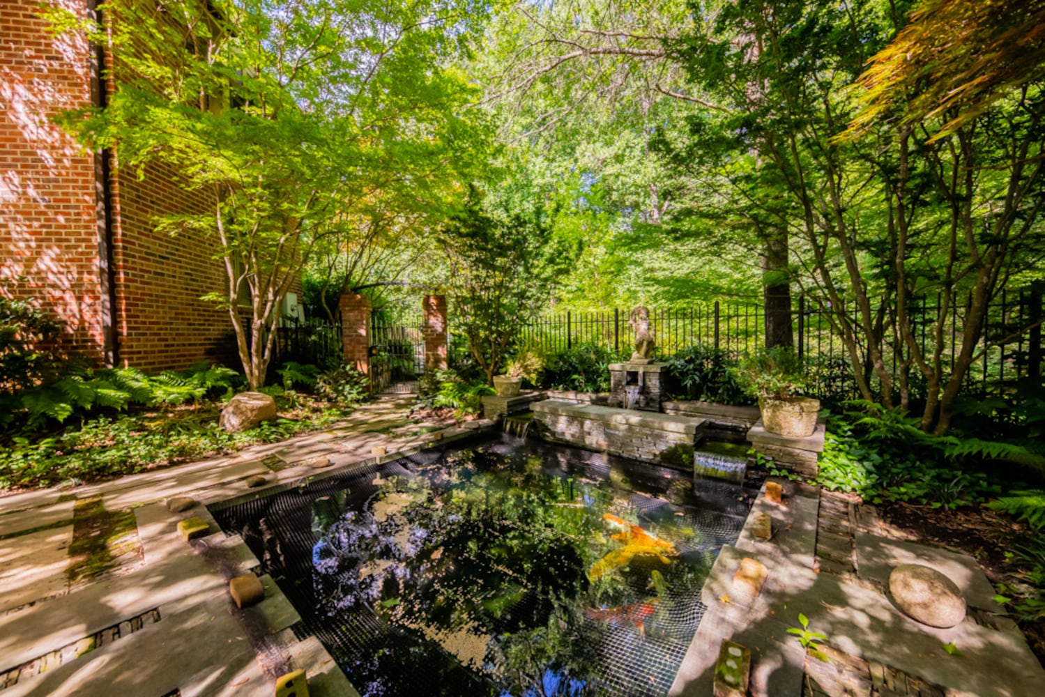 Photos: A private Buckhead estate with a koi pond can be yours for $3 million