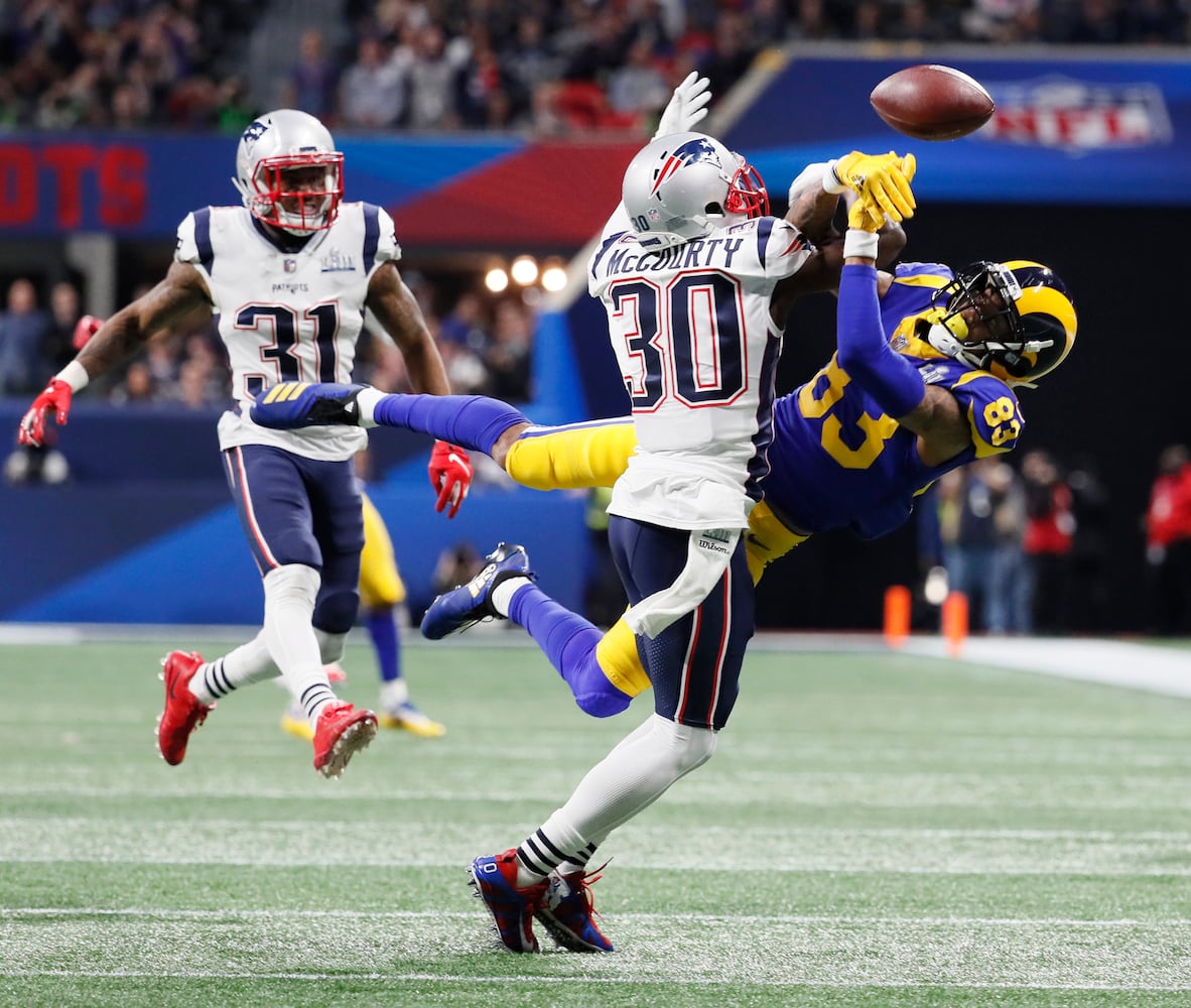 Photos: Patriots, Rams collide in Super Bowl in Atlanta