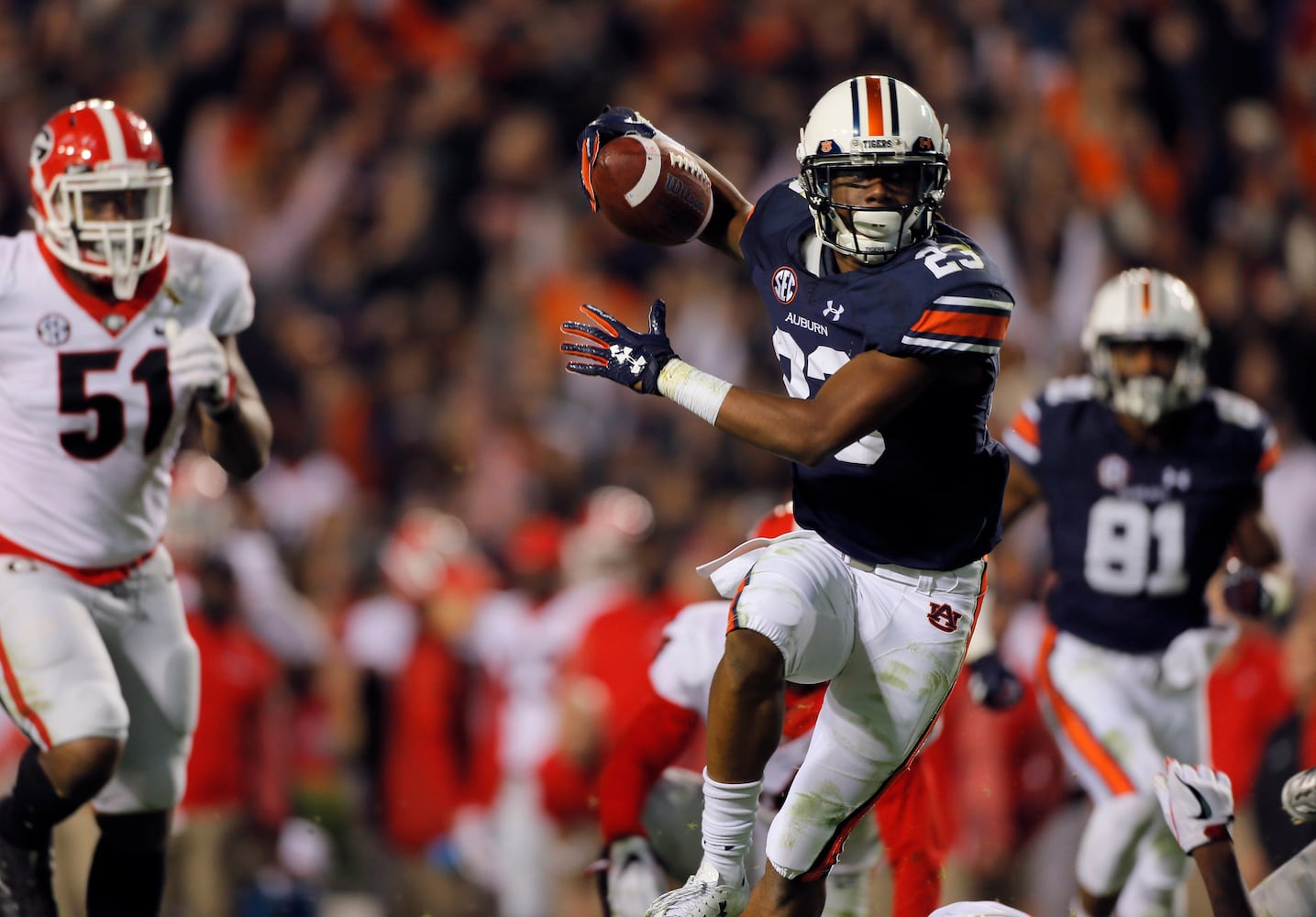 Photos: Bulldogs are crushed by Auburn