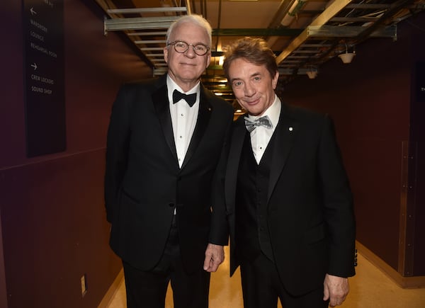 Steve Martin (L) and Martin Short play the Fox Theatre this winter.  (Photo by Alberto E. Rodriguez/Getty Images for Turner)