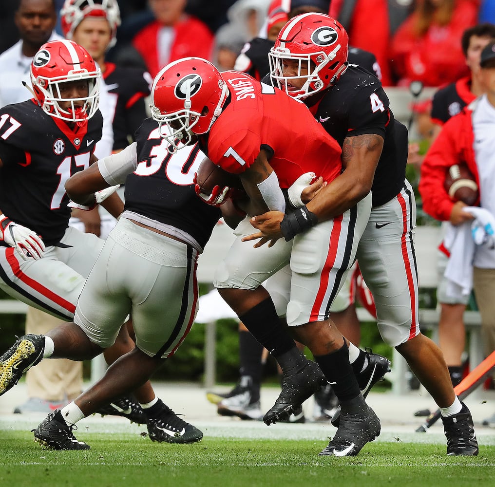 Photos: Bulldogs back on the field at G-Day scrimmage