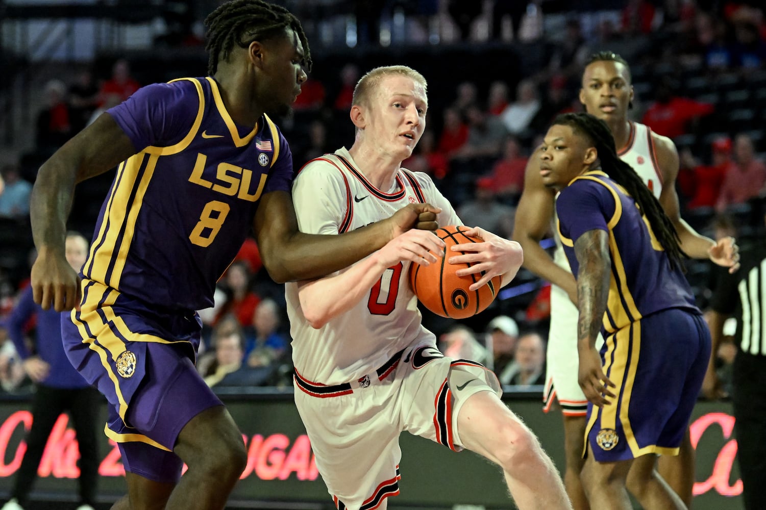 Georgia vs LSU basketball 