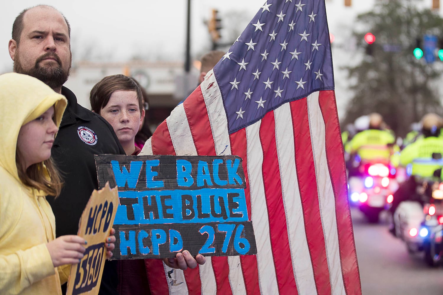 Photos: The funeral for Henry officer Michael Smith