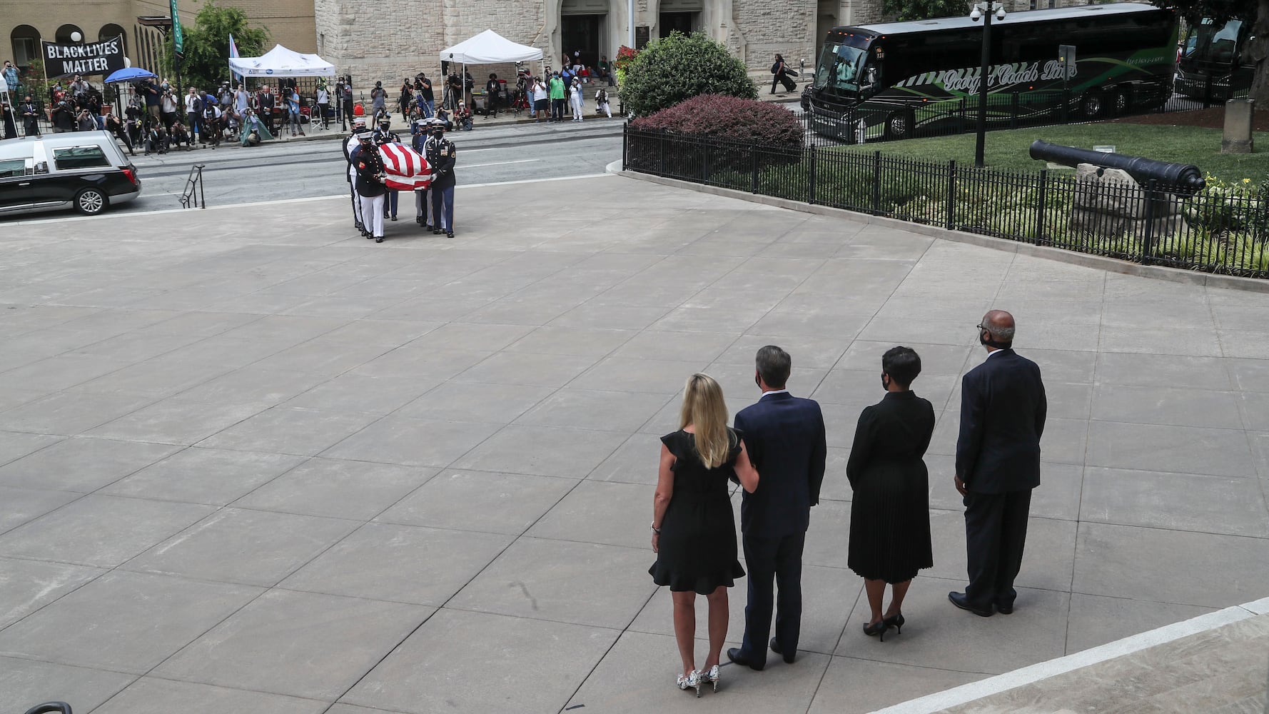 John Lewis Motorcade