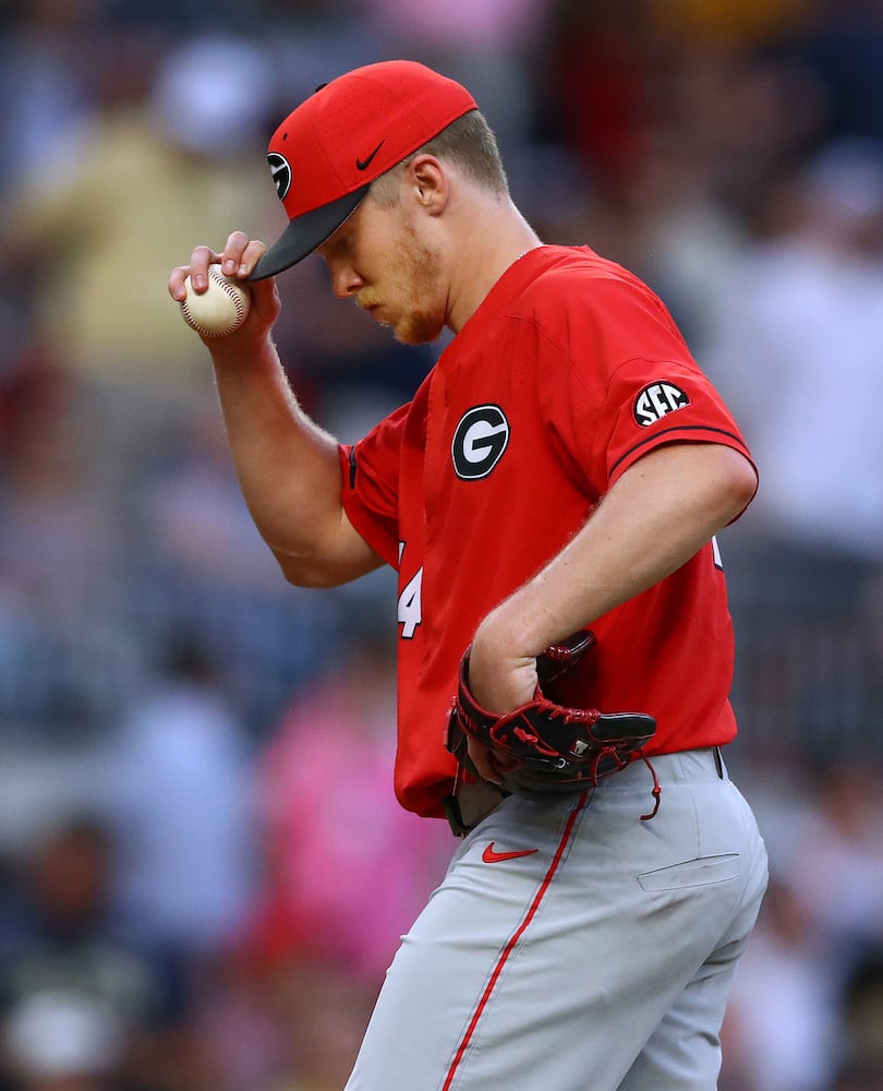 Photos: Tech and Georgia battle in baseball at SunTrust Park