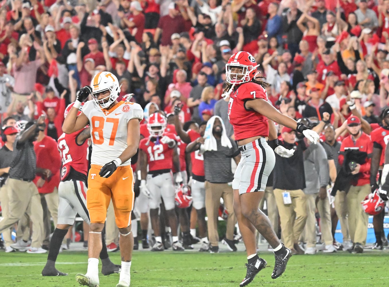 Georgia-Tennessee game