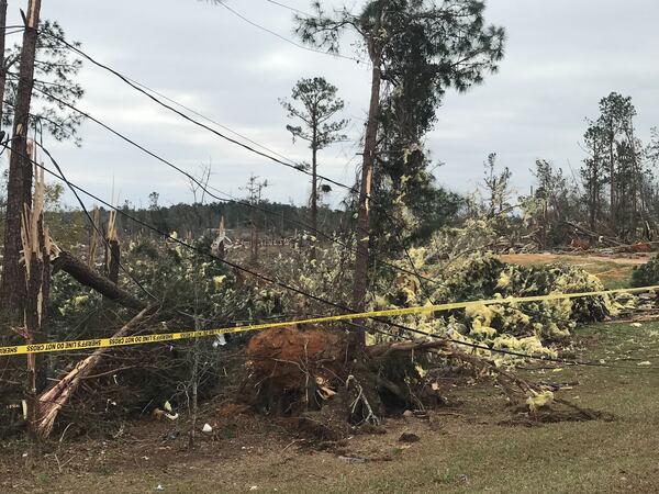 Twenty-three people -- including a six-year-old -- were killed by the storm Sunday in Lee County, Ala., though that number is expected to climb, Lee Sheriff Jay Jones told reporters Monday. The path of destruction is at least a half a mile wide and at least a mile long, and it’s possible more than one tornado struck, he added.