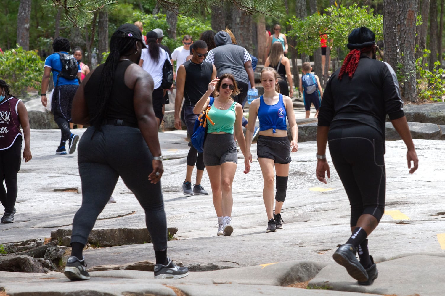 PHOTOS: Outdoor aficionados return to Stone Mountain Park