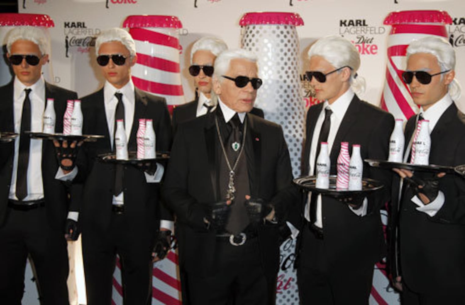 Karl Lagerfeld unveils limited edition Diet Coke bottles