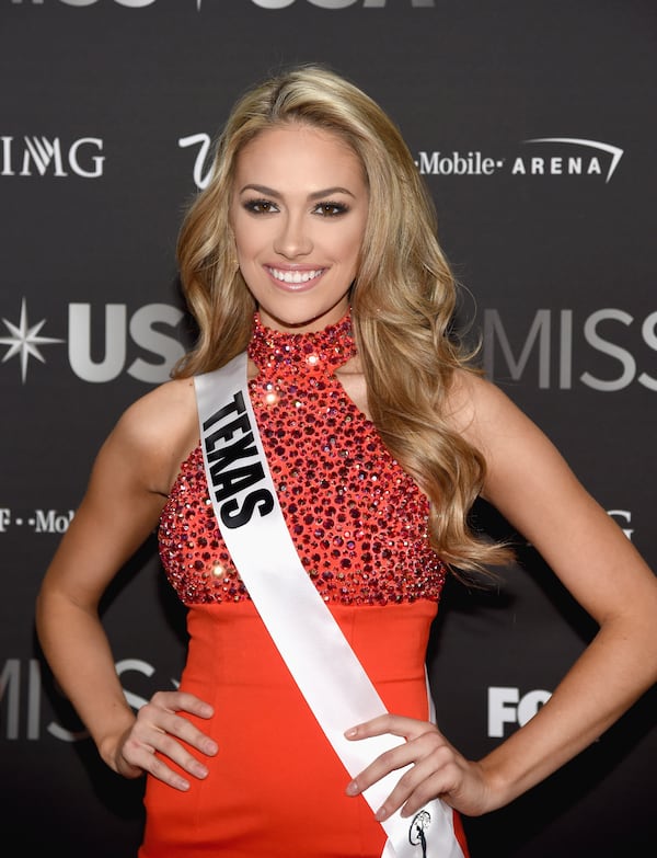 LAS VEGAS, NV - JUNE 05: Miss Texas USA 2016 Daniella Rodriguez attends the 2016 Miss USA pageant at T-Mobile Arena on June 5, 2016 in Las Vegas, Nevada. (Photo by Ethan Miller/Getty Images)