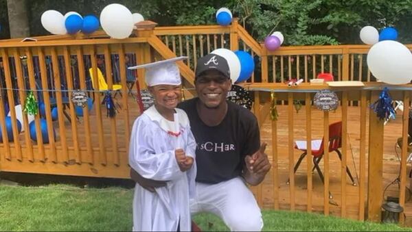 Bradley Coleman with his daughter. A fundraiser created after Coleman's death has raised more than $100,000 for a trust fund.