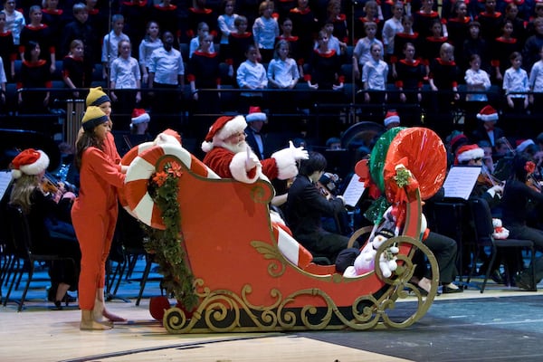 ASO Kid’s Christmas: The Atlanta Symphony Youth Orchestra in the annual “ASO Kid’s Christmas.” (credit: Jeff Roffman)