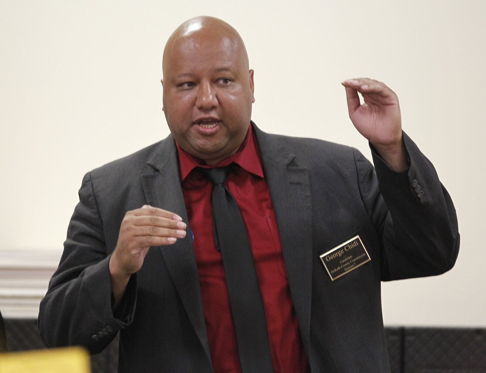 Independent journalist George Chidi, who stumbled upon the December 2020 meeting of “alternate” GOP electors at the Georgia Capitol, has been subpoenaed to be a witness before two Fulton County grand juries (File photo)