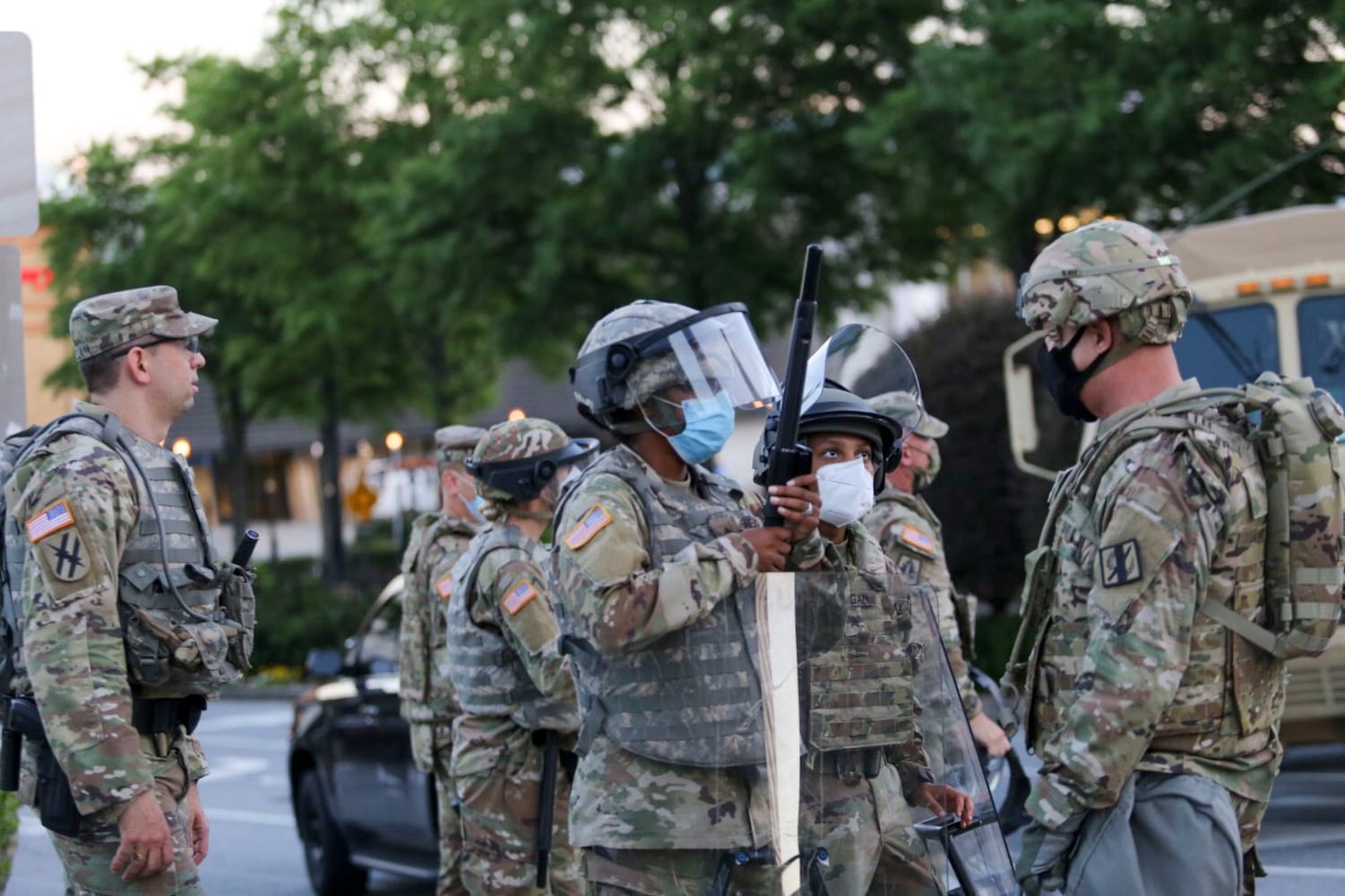 PHOTOS: Atlanta braces for second night of protests