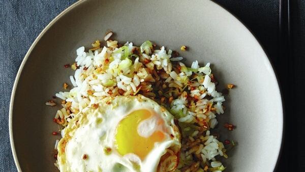 Ginger Fried Rice, as featured in Food 52's "Genius Recipes" cookbook, by Kristen Miglore.