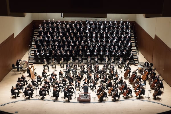 The ASO Chorus joins the symphony in a performance of Beethoven's "Missa Solemnis" in May.
Contributed by Jeff Roffman