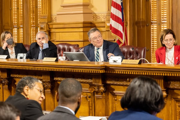 The State Election Board saw its chair, Bill Duffey, step down in September. Matt Mashburn, who took over as acting chair after Duffey's departure, is also leaving the board because the Republican-controlled state Senate plans to appoint a different member. (Arvin Temkar/AJC)