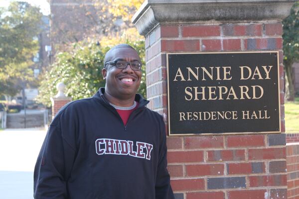 Veteran Atlanta Journal-Constitution reporter Ernie Suggs  on the campus of his alma mater, North Carolina Central University. Suggs has written extensively about historically black colleges and universities. (Contributed photo)