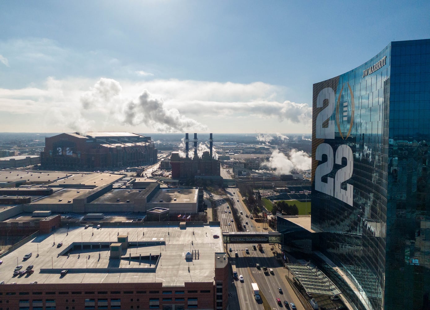 Georgia National Championship photo - Stadium Drone