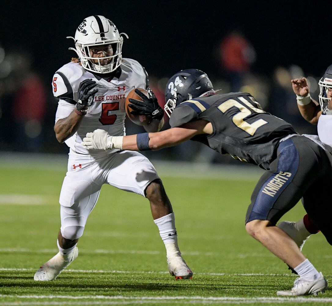 Lee County at River Ridge football