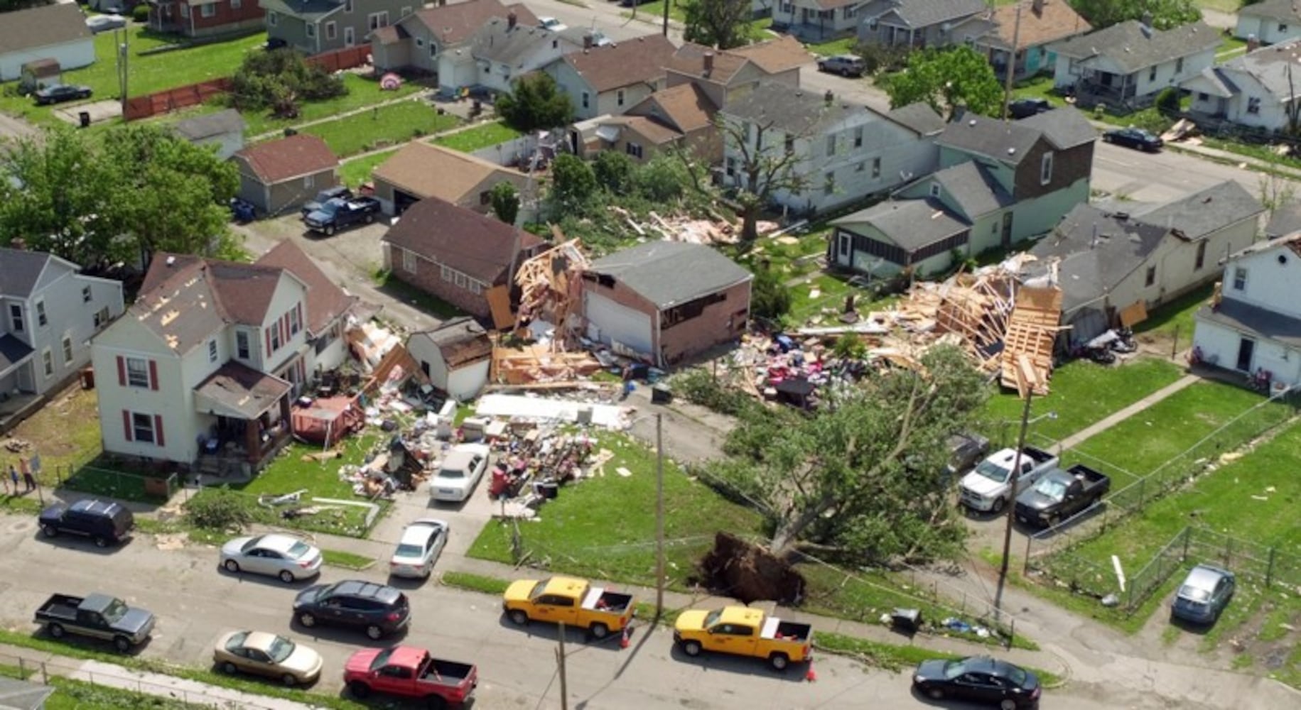 Photos: Tornadoes sweep through Ohio's Miami Valley, causing injuries, destruction