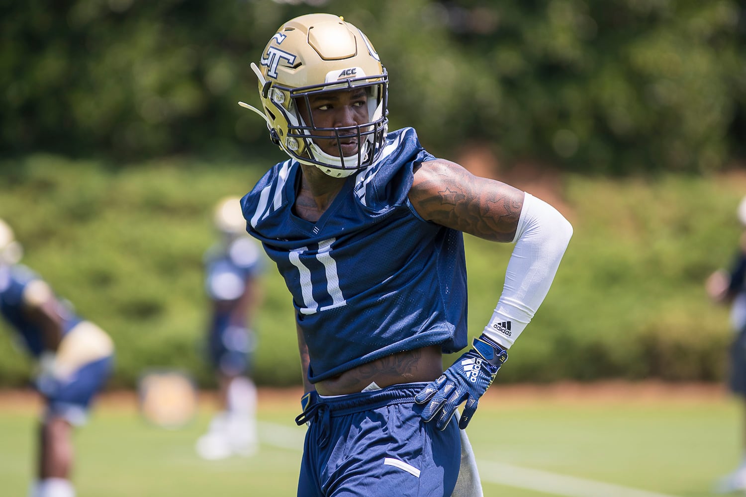 Photos: New coach Geoff Collins has Georgia Tech on the field