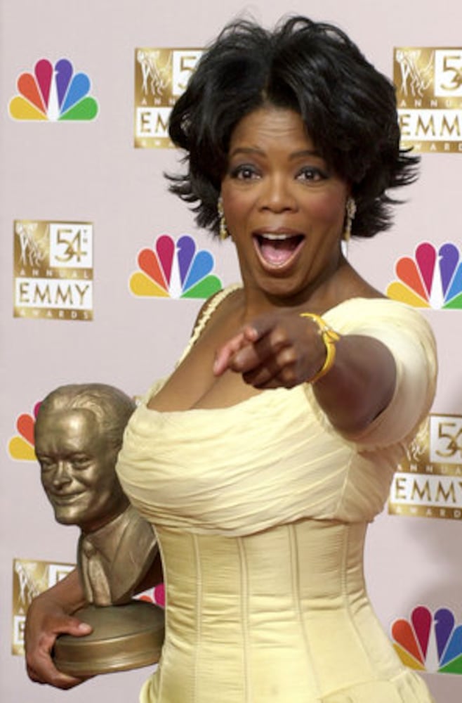 Oprah's weight through the years