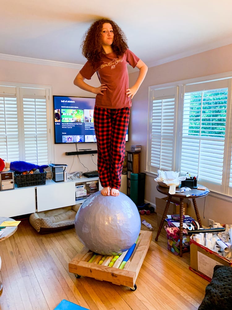 Photos: How to build the world's biggest (maybe) sticker ball