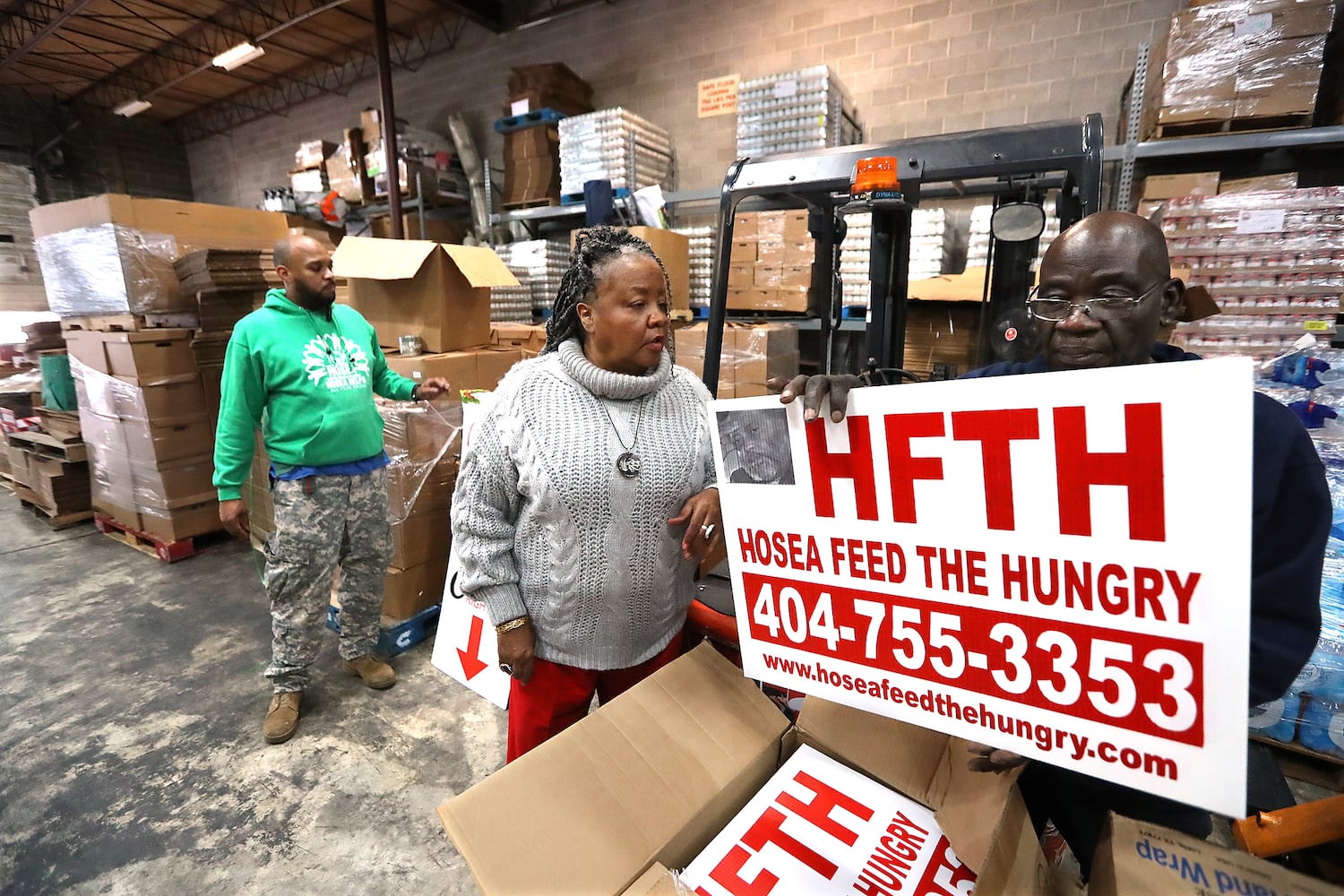 Photos: Hosea Helps moving to new location