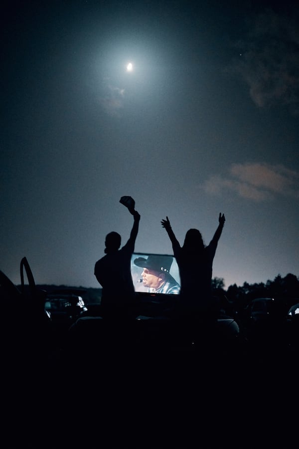 Garth Brooks entertained about 350,000 fans nationwide with his pre-taped concert created specifically for drive-ins in June.